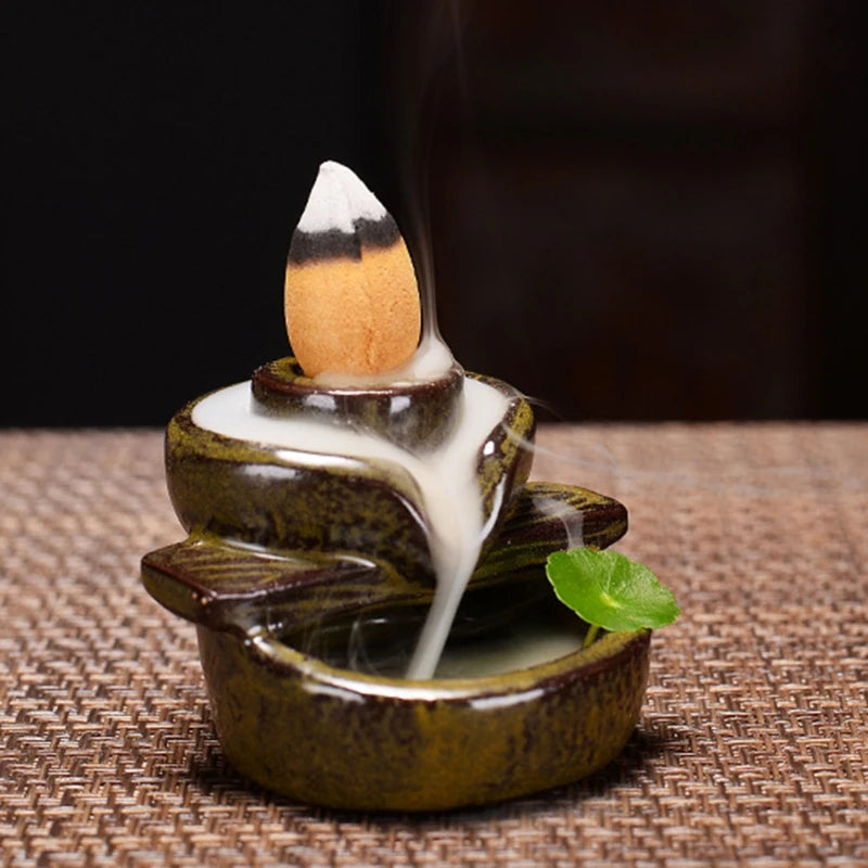 Ceramic Backflow Incense Burner
