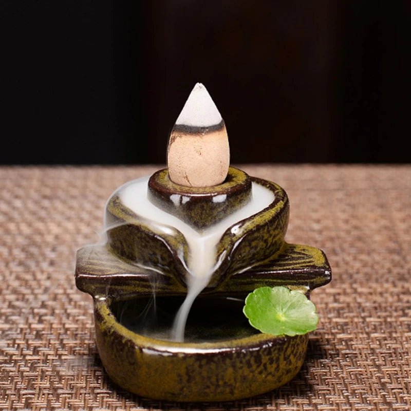 Ceramic Backflow Incense Burner