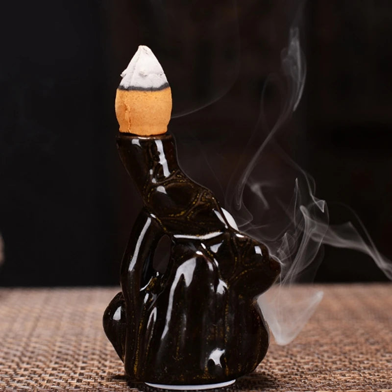 Ceramic Backflow Incense Burner