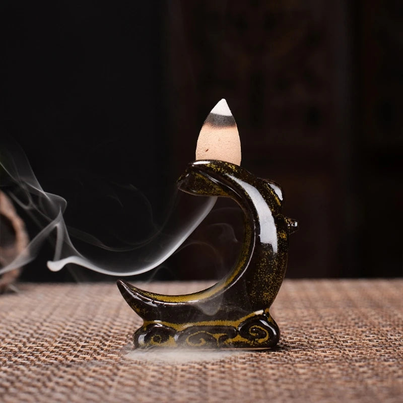 Ceramic Backflow Incense Burner