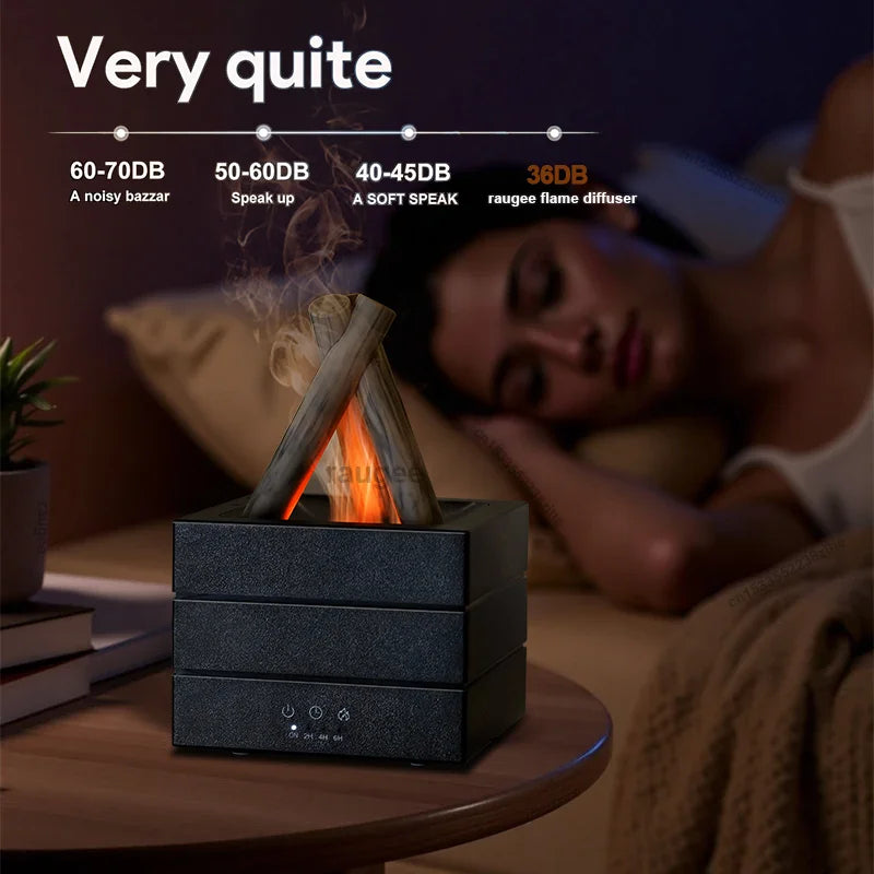 Flame Effect Aroma Diffuser