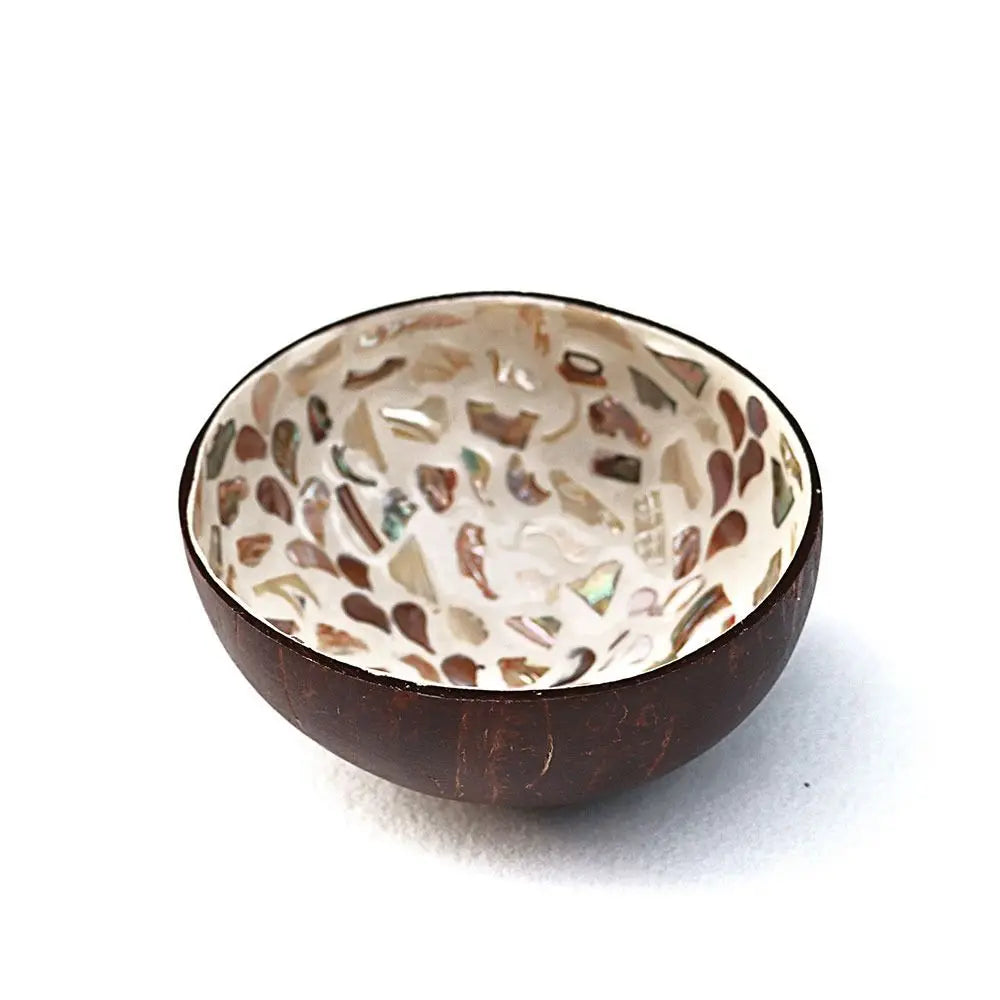 Coconut Shell Storage Bowls (Set of 2)