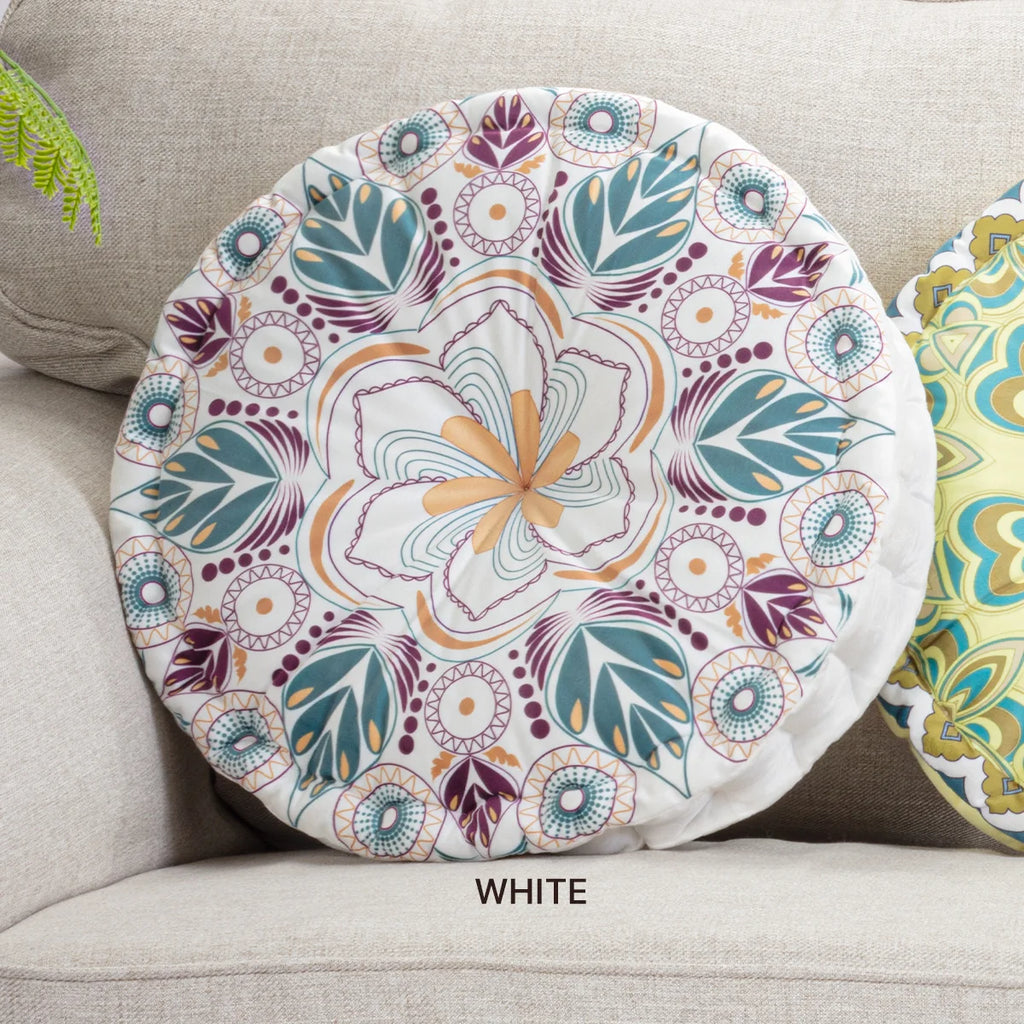 Mandala Round Floor Cushion
