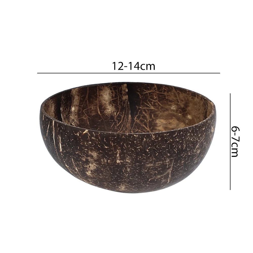 Natural Coconut Serving Bowls