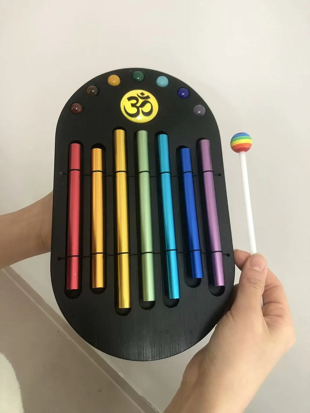 Seven Chakras Hand Chime Set