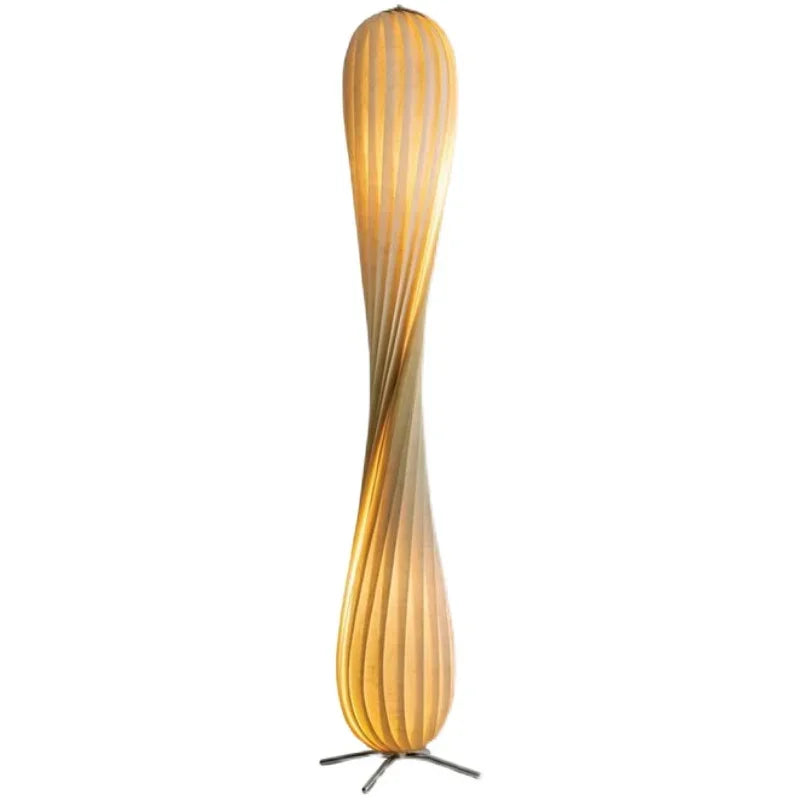 Wooden LED Floor Lamp