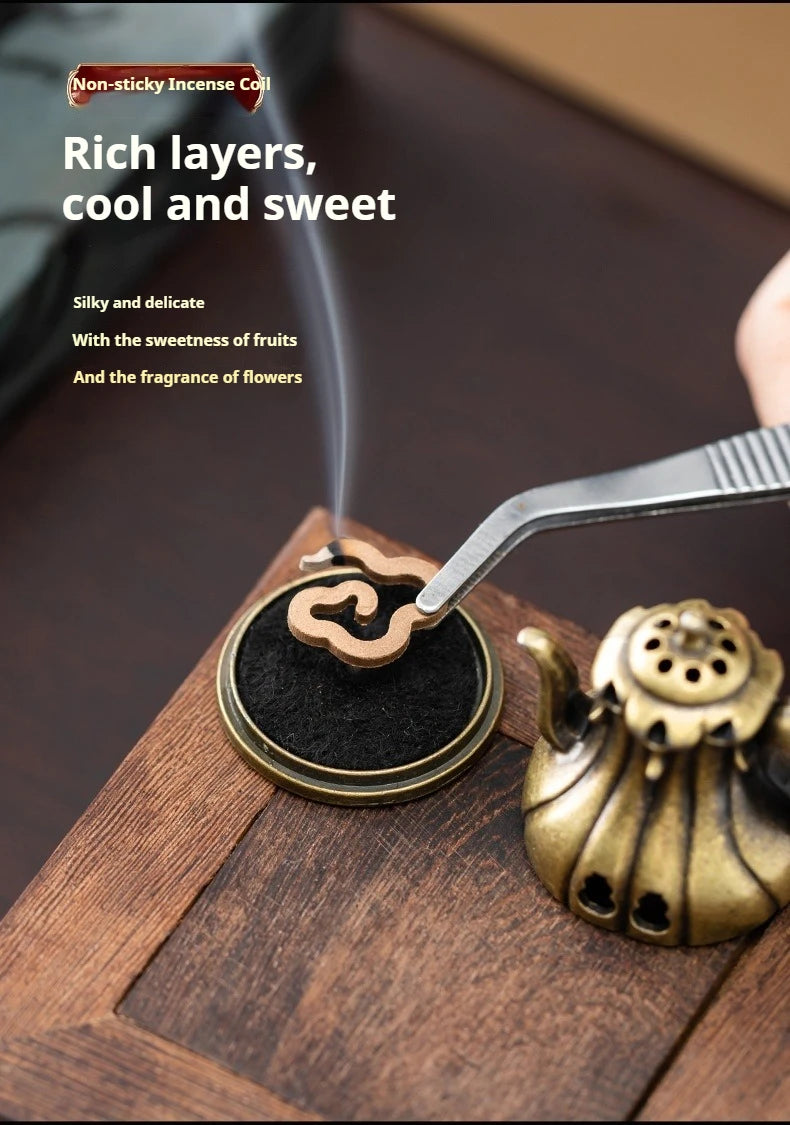 Coil Incense — Sandalwood & Agarwood