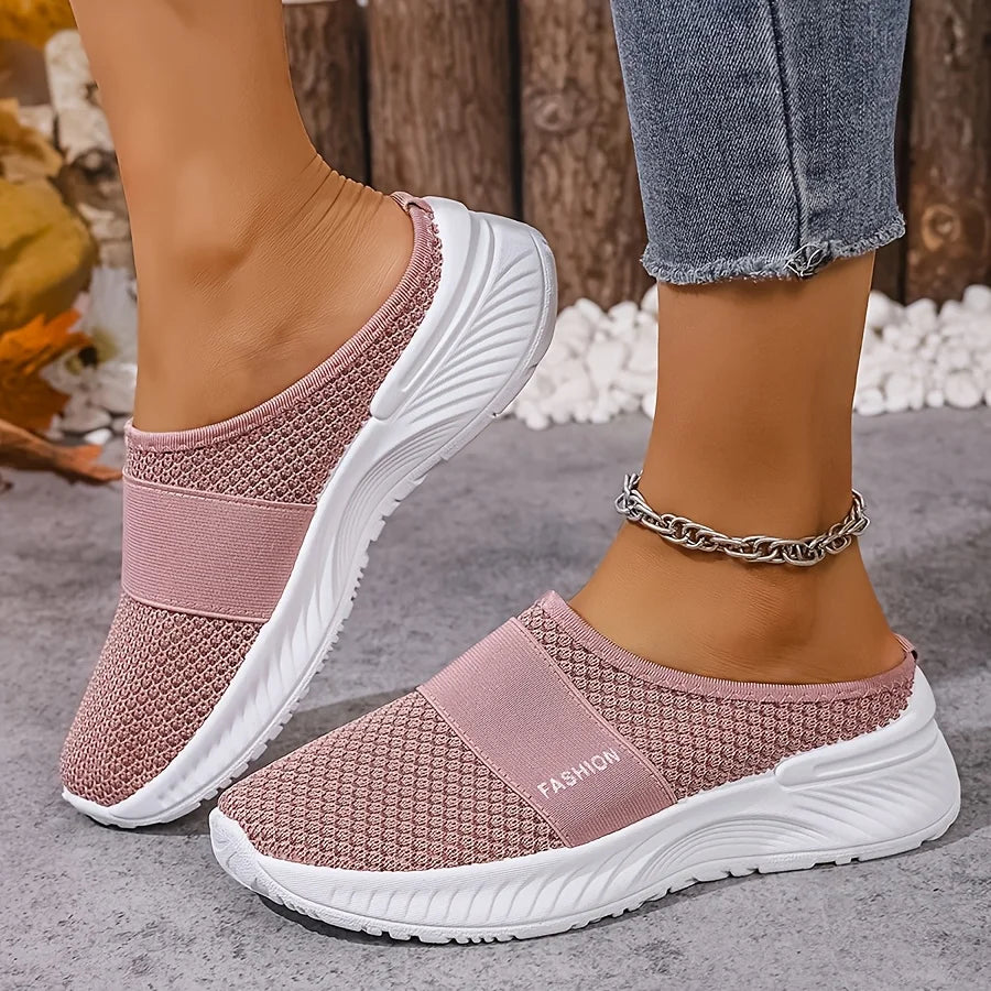 Comfortable Breathable Women's Trail Shoes Lightweight Closed-Toe Sneakers with Air Damping Hiking Outdoor Supportive Camping