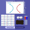 Whole Brain Thinking Training Improving 20 Pages Brain Collaboration Training Cards Concentration Attention Fine Motor Cards