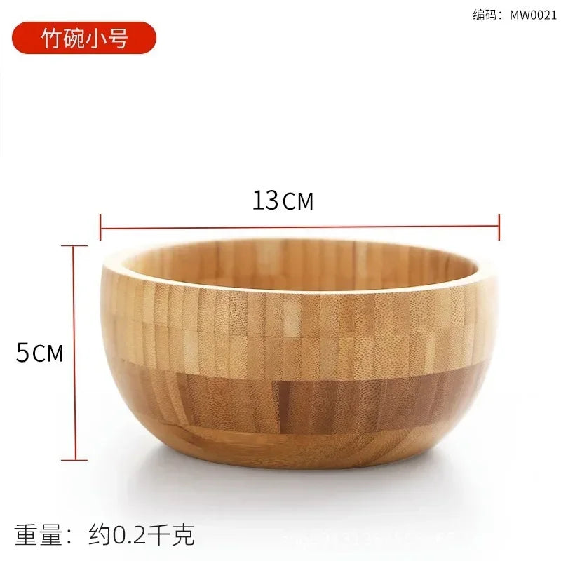 Natural Bamboo Mixing Bowl