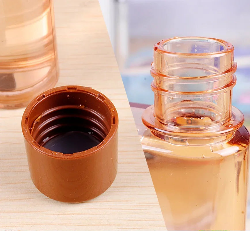 350ml/420ml Originality Notebook Type Water Bottle Flat Paper Kettle BPA-free Hydro Flask Transparent Plastic Water Bottle