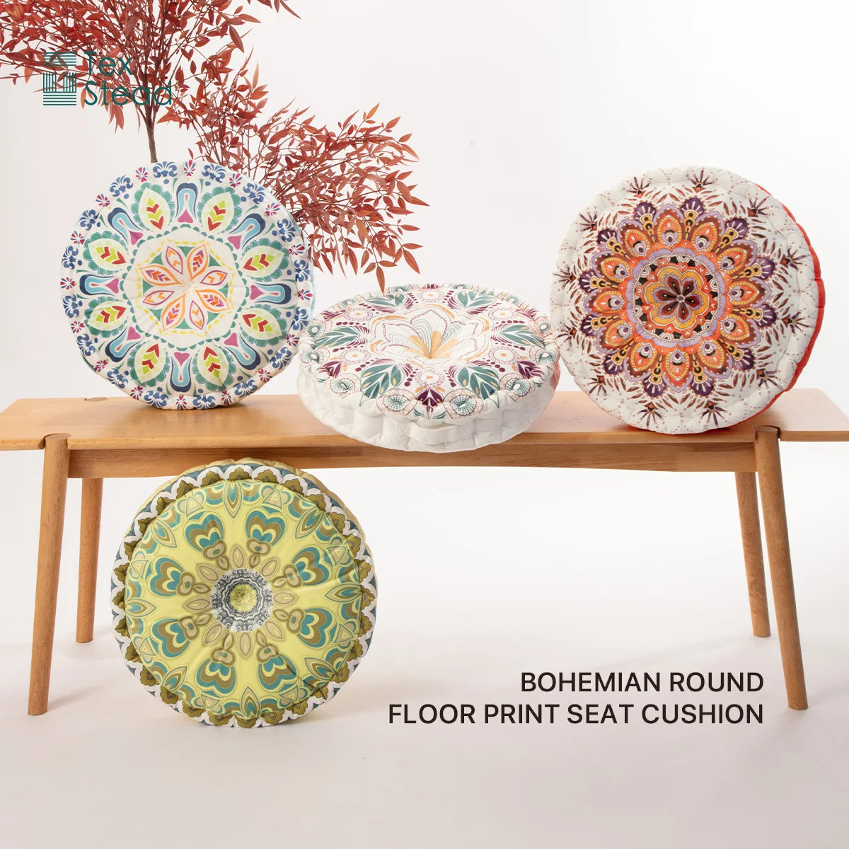 Mandala Round Floor Cushion