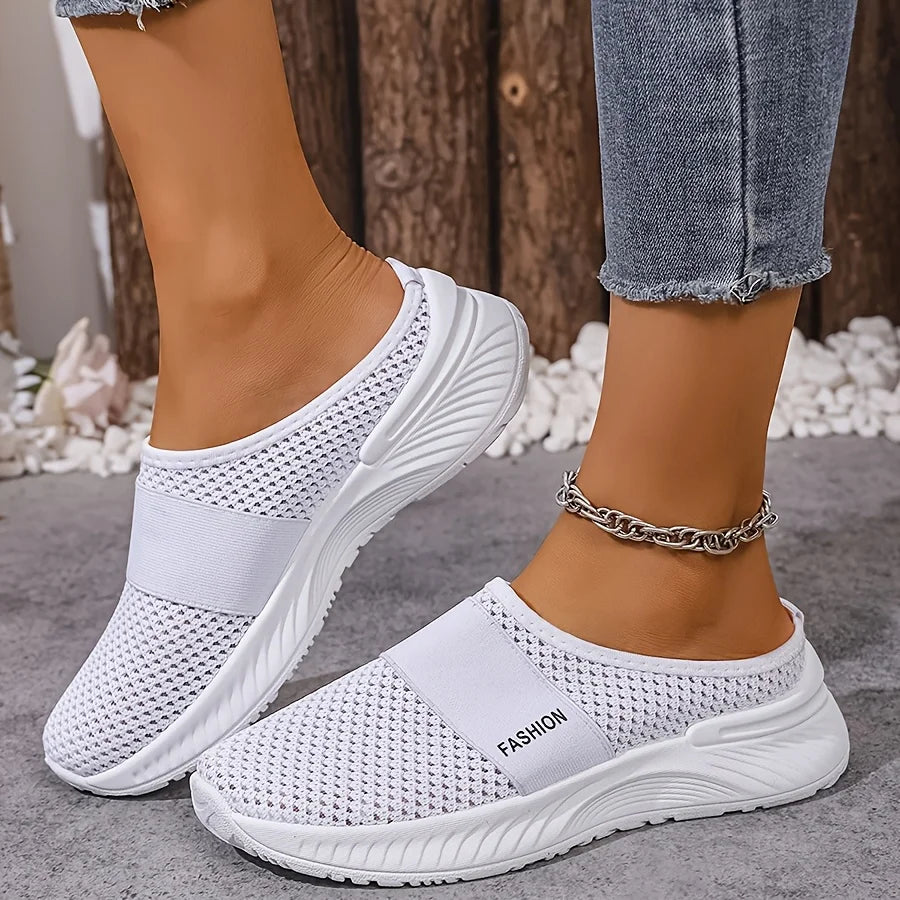 Comfortable Breathable Women's Trail Shoes Lightweight Closed-Toe Sneakers with Air Damping Hiking Outdoor Supportive Camping