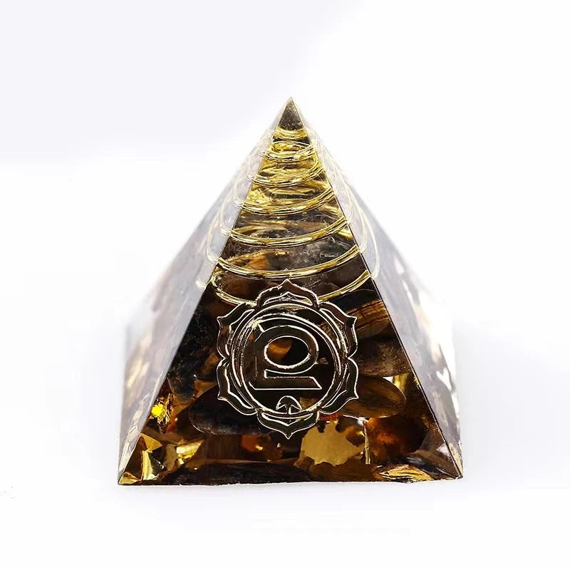 Crystal Pyramid Chakra Set