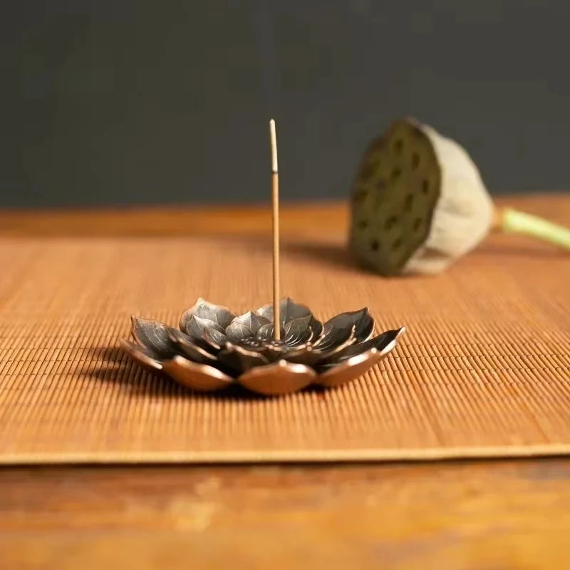 Lotus Incense Burner Plate