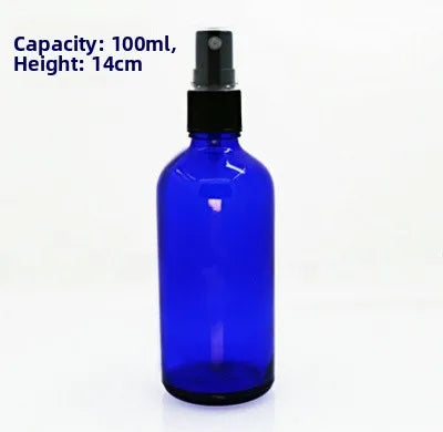 Large Crystal Glass Water Bottle