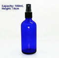 Large Crystal Glass Water Bottle