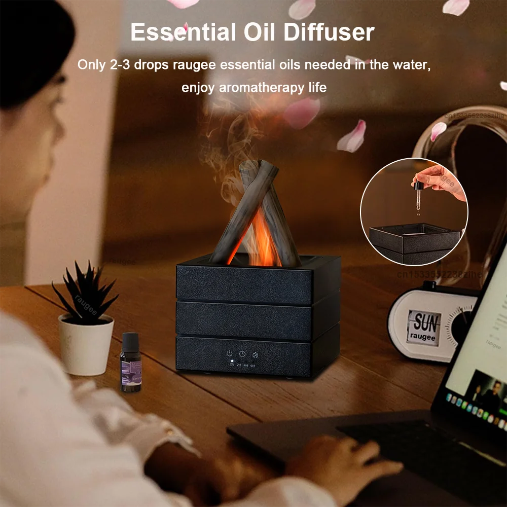 Flame Effect Aroma Diffuser