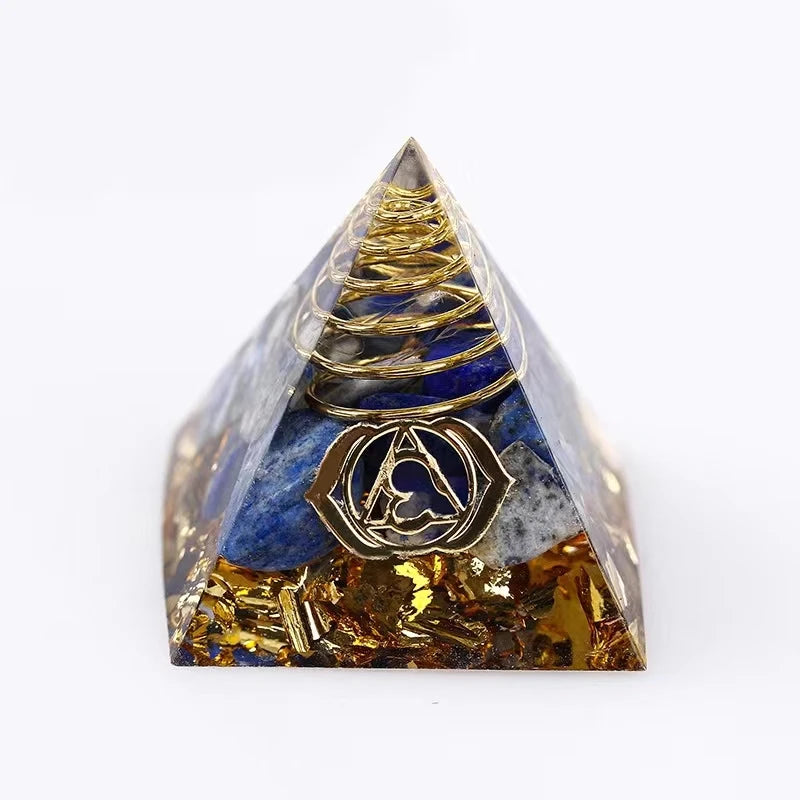 Crystal Pyramid Chakra Set