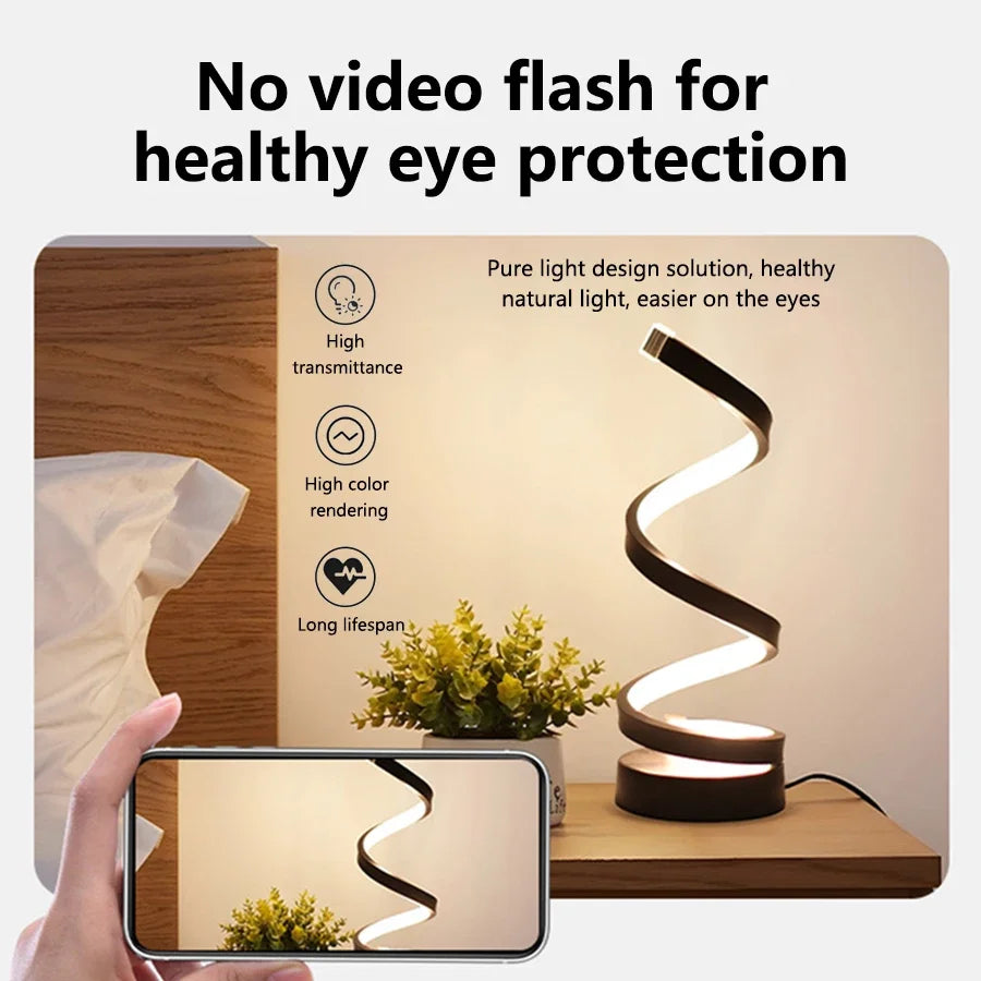 Spiral LED Ambient Night Light