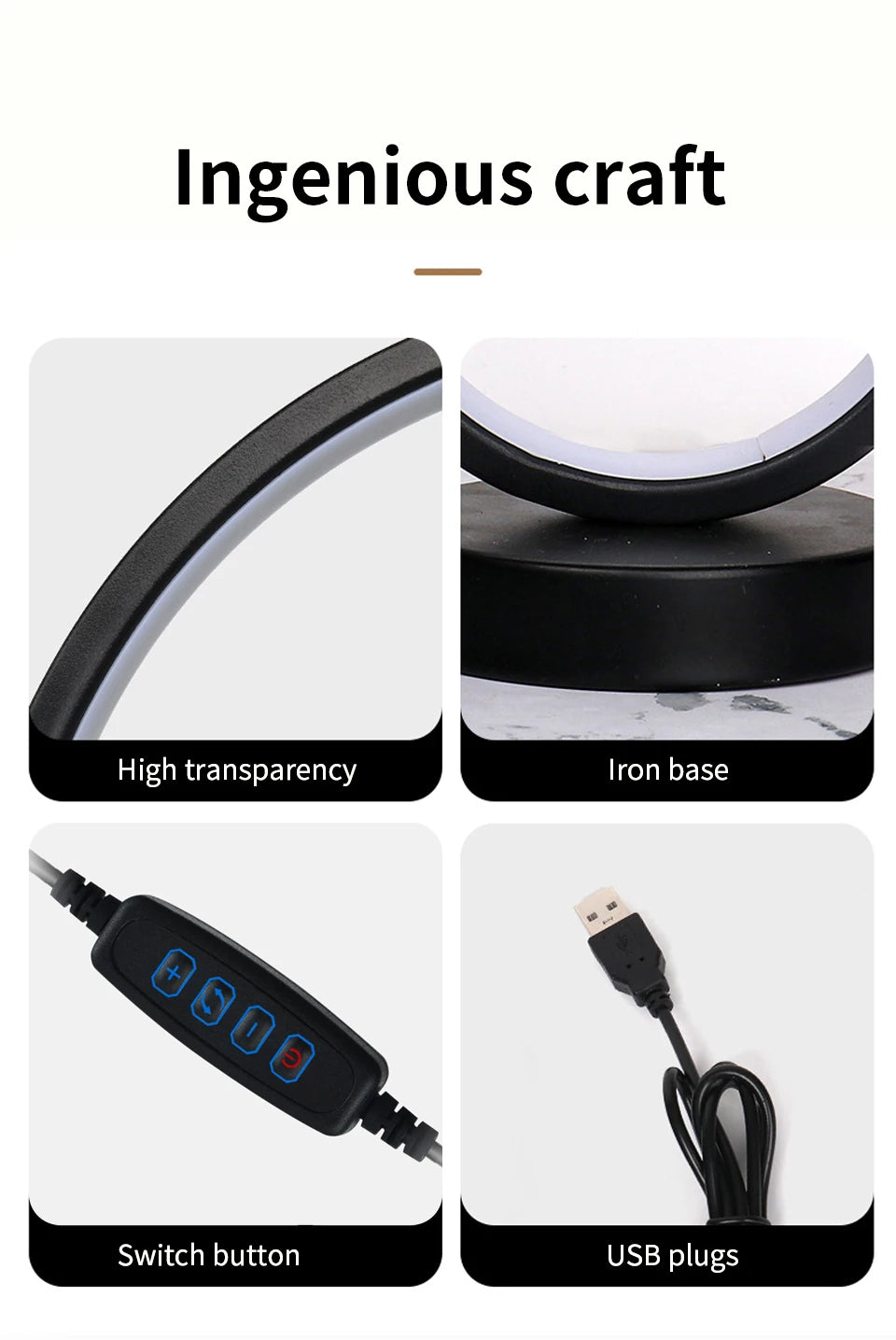 Modern 3 Colors Dimmable Desk Lamp Creative Spiral LED Night Light for Living Room Office Bedroom Bedside Ambient Table Lighting