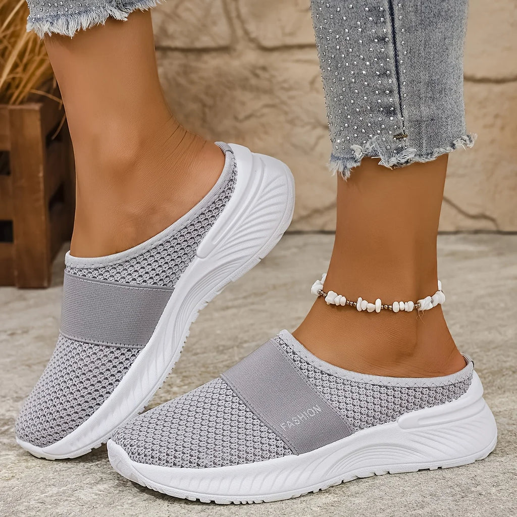 Comfortable Breathable Women's Trail Shoes Lightweight Closed-Toe Sneakers with Air Damping Hiking Outdoor Supportive Camping