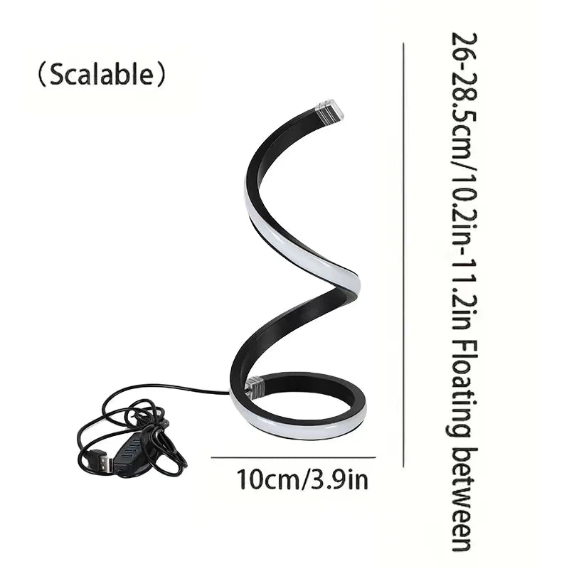 Spiral LED Ambient Night Light