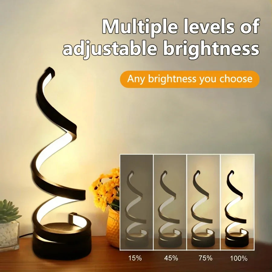 Spiral LED Ambient Night Light