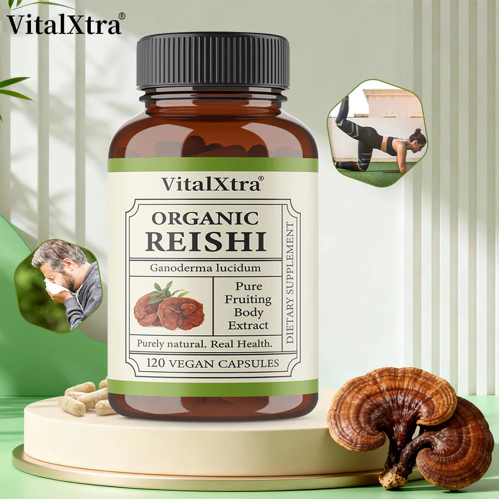 Reishi Mushroom Immune Support Capsules