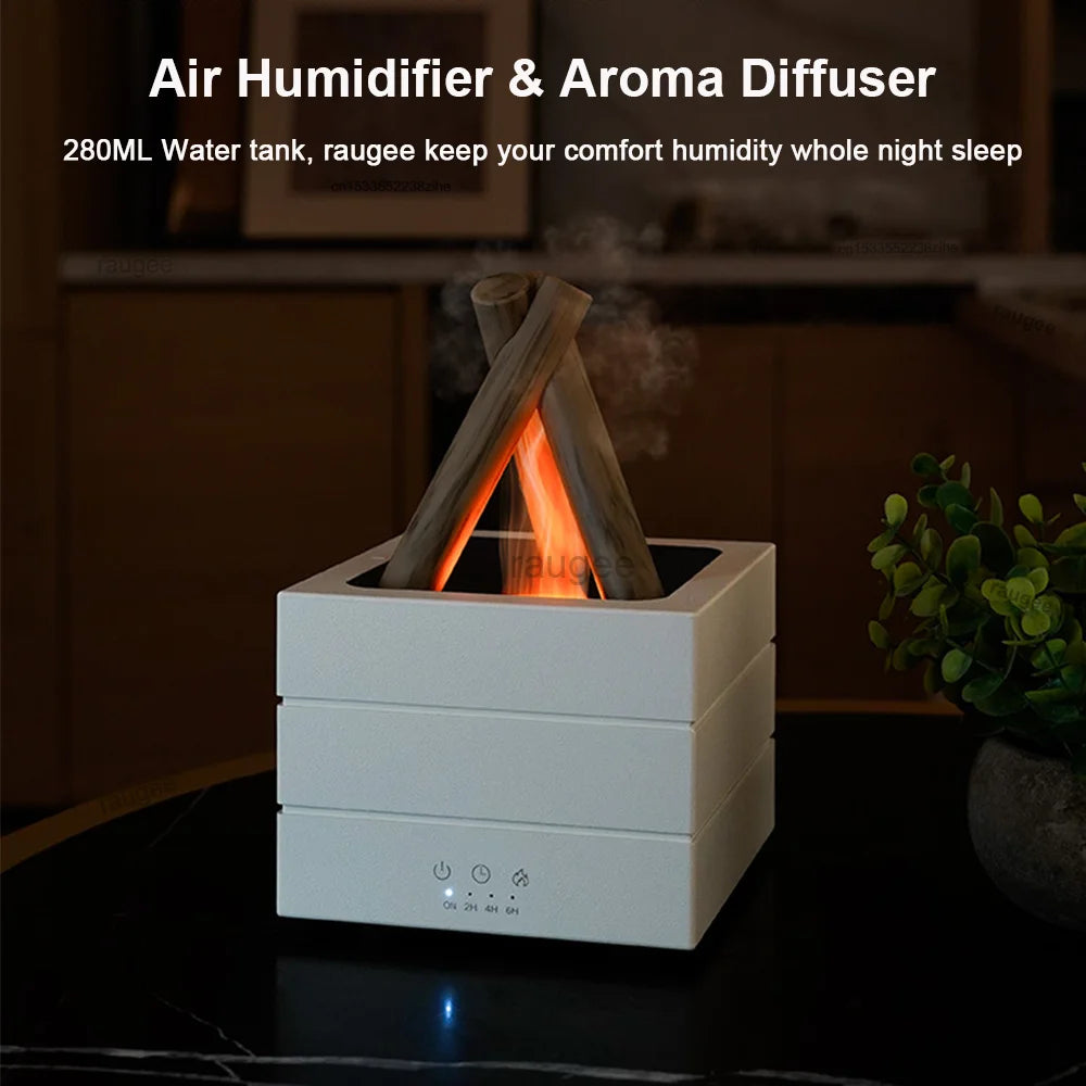 Flame Effect Aroma Diffuser