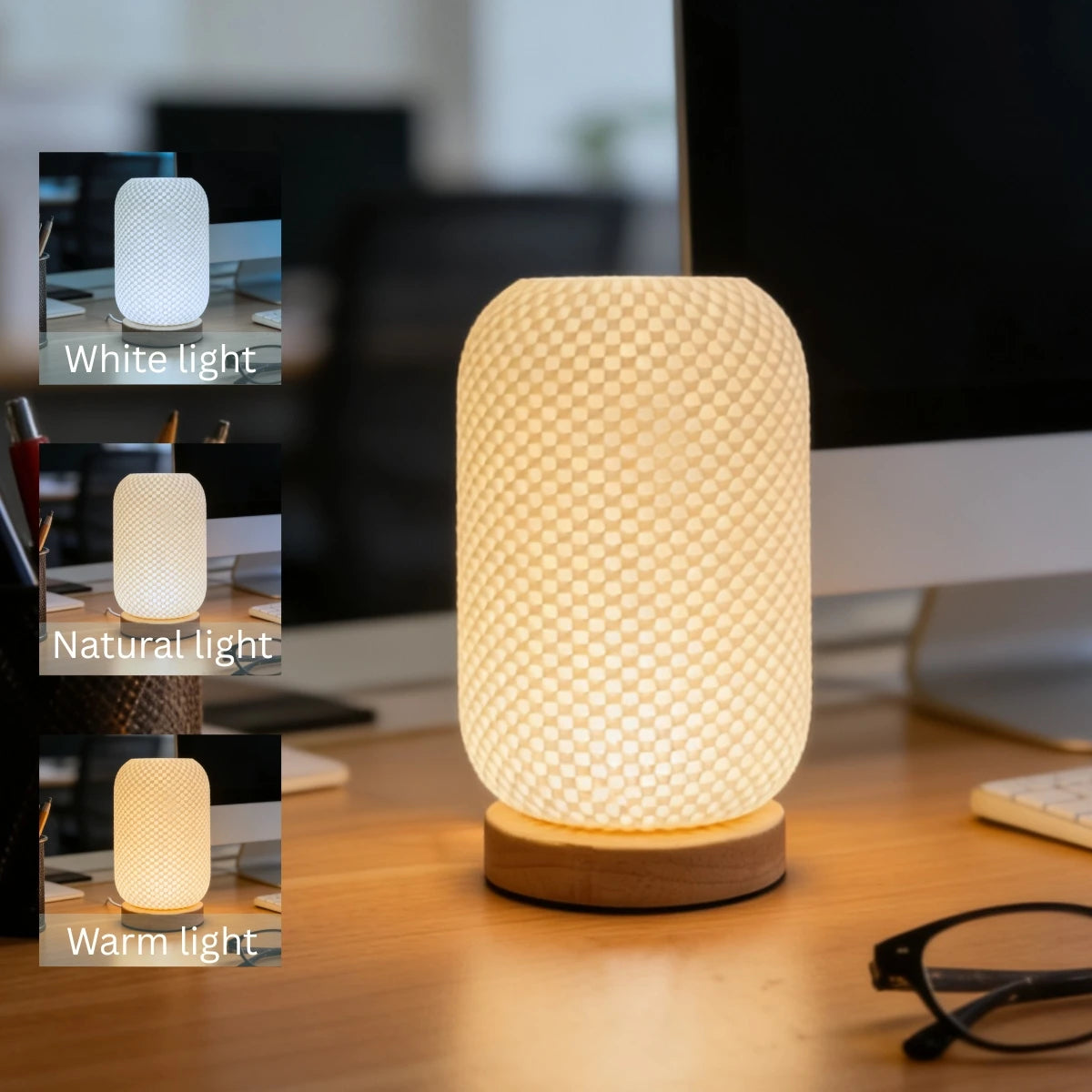 Nordic LED desk lamp, USB wired