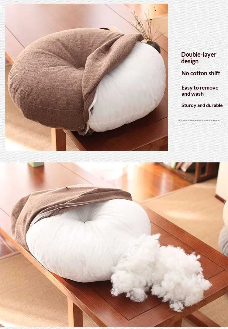 Round Meditation Floor Cushion