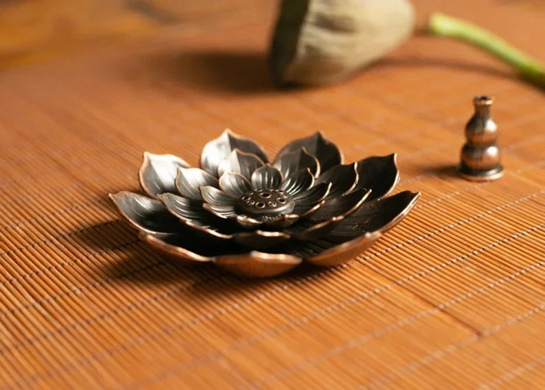 Lotus Incense Burner Plate