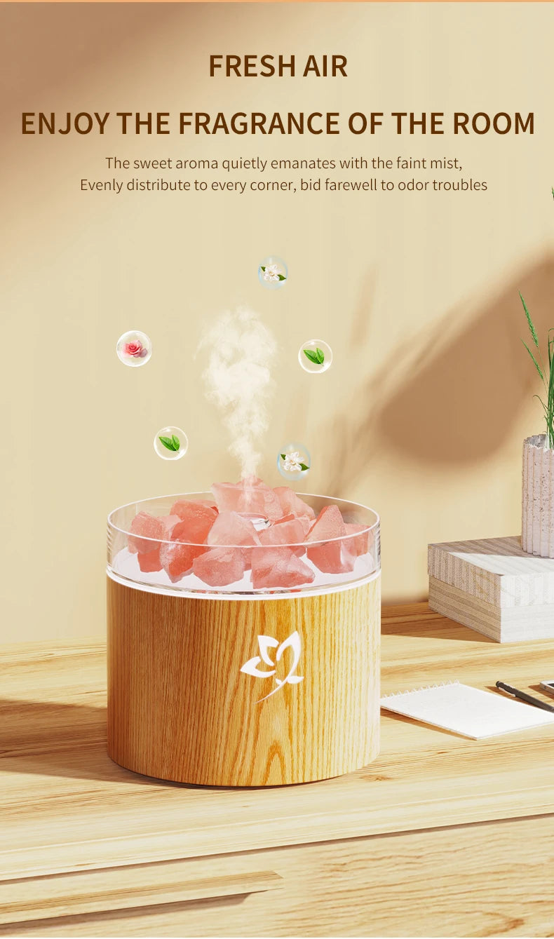 Crystal Salt Stone Aroma Diffuser