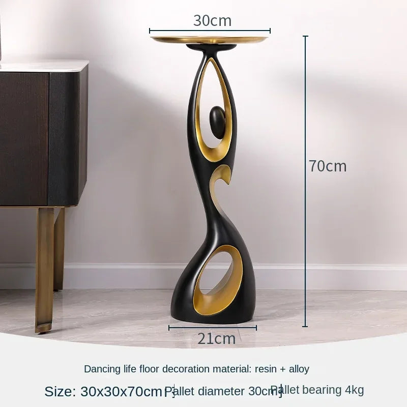 Nordic Dancing Figures Sculpture