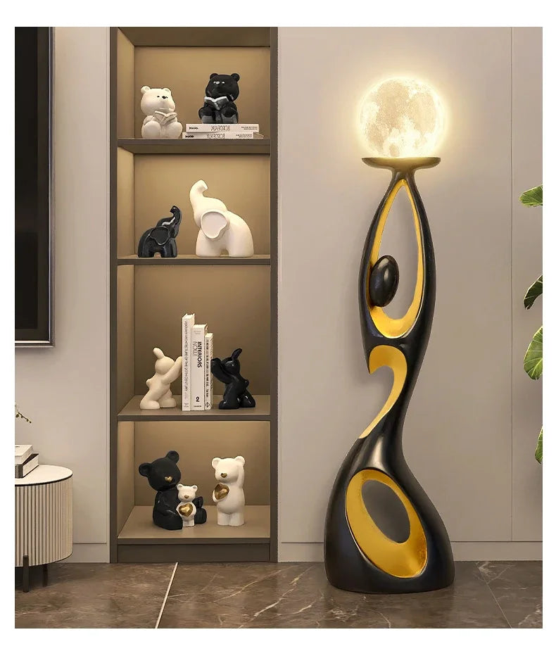 Nordic Dancing Figures Sculpture