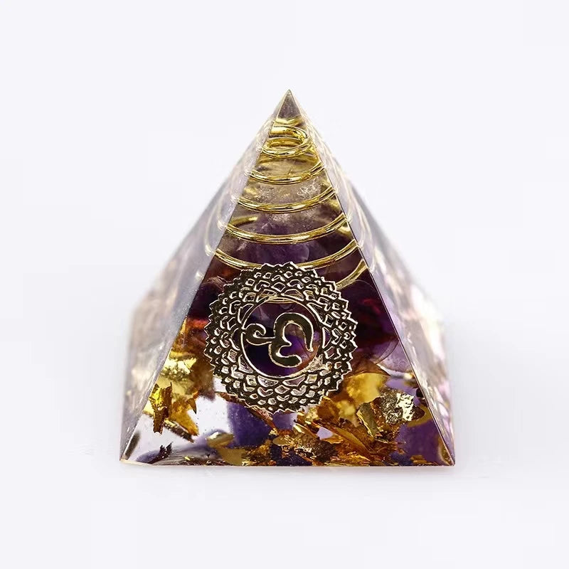 Crystal Pyramid Chakra Set