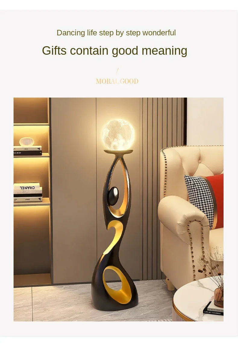 Nordic Dancing Figures Sculpture
