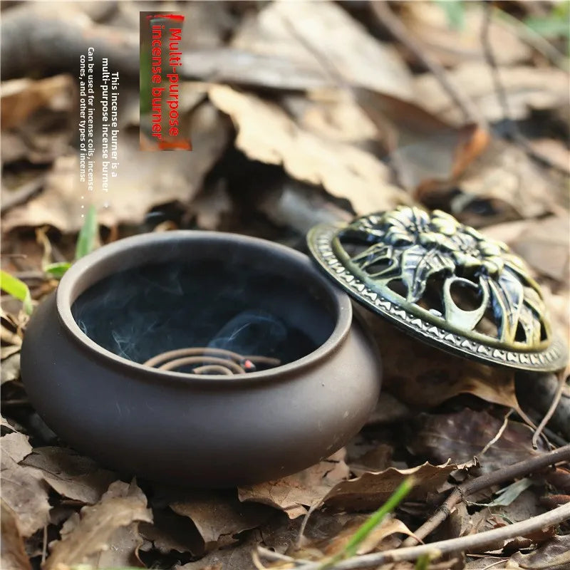 Celadon Ceramic Incense Burner