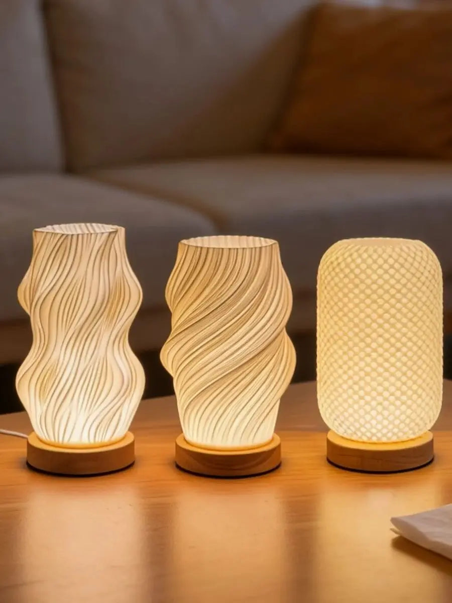 Nordic LED desk lamp, USB wired