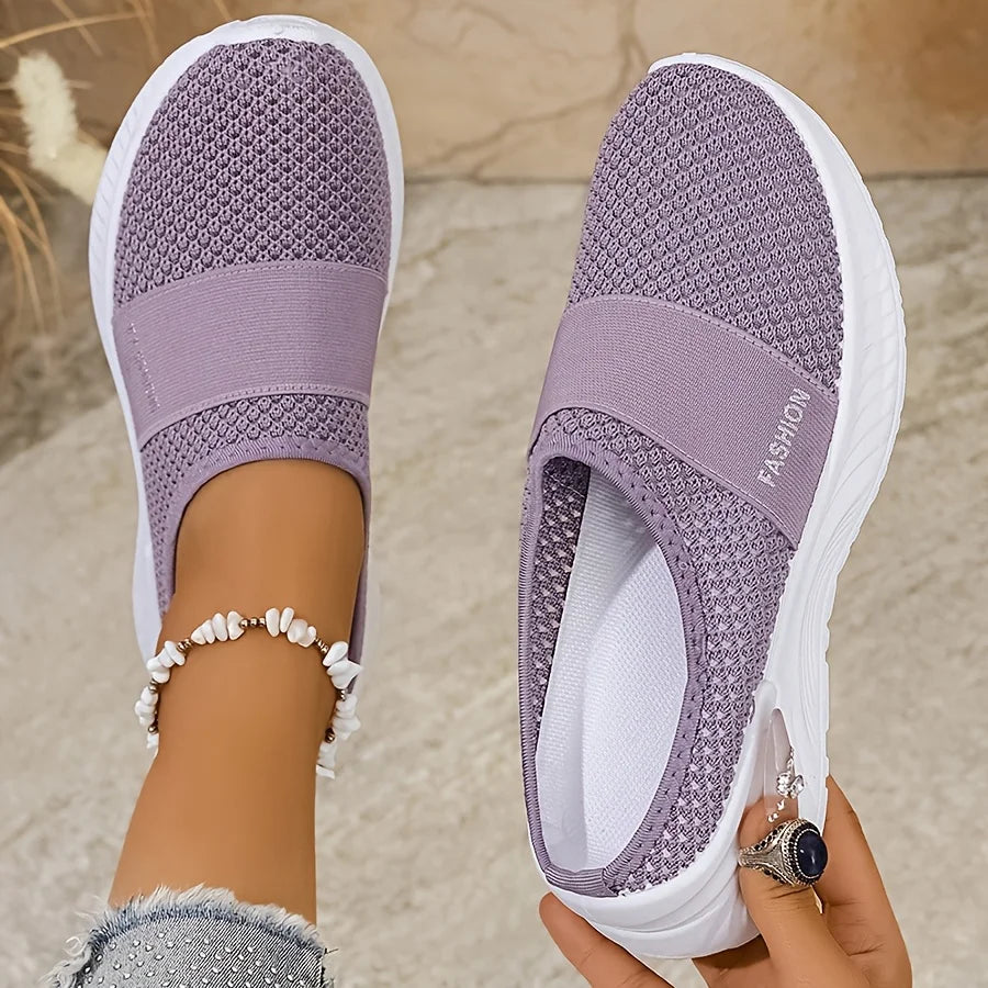 Comfortable Breathable Women's Trail Shoes Lightweight Closed-Toe Sneakers with Air Damping Hiking Outdoor Supportive Camping