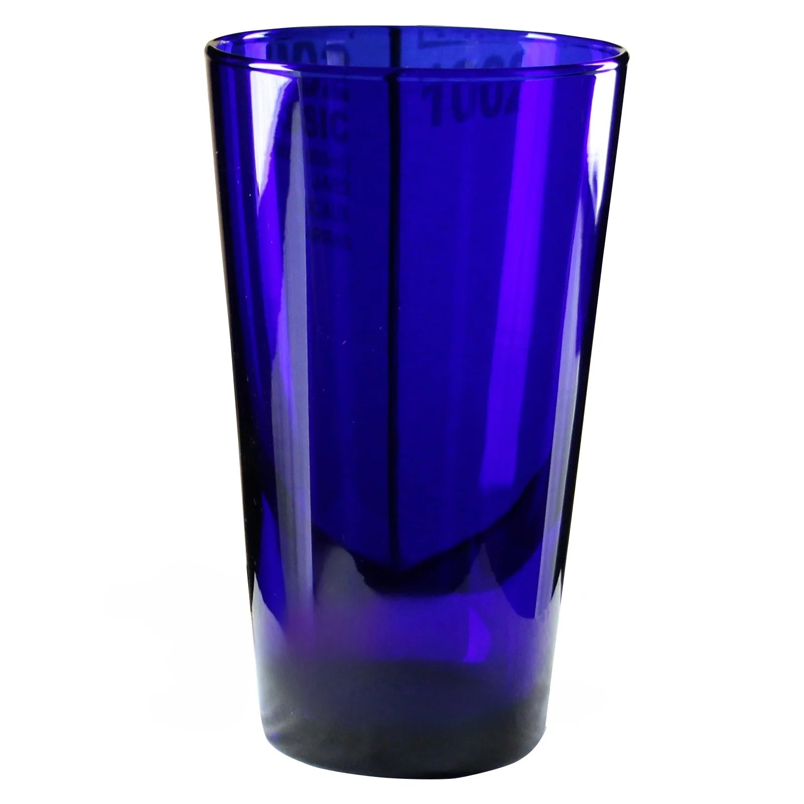 Large Crystal Glass Water Bottle