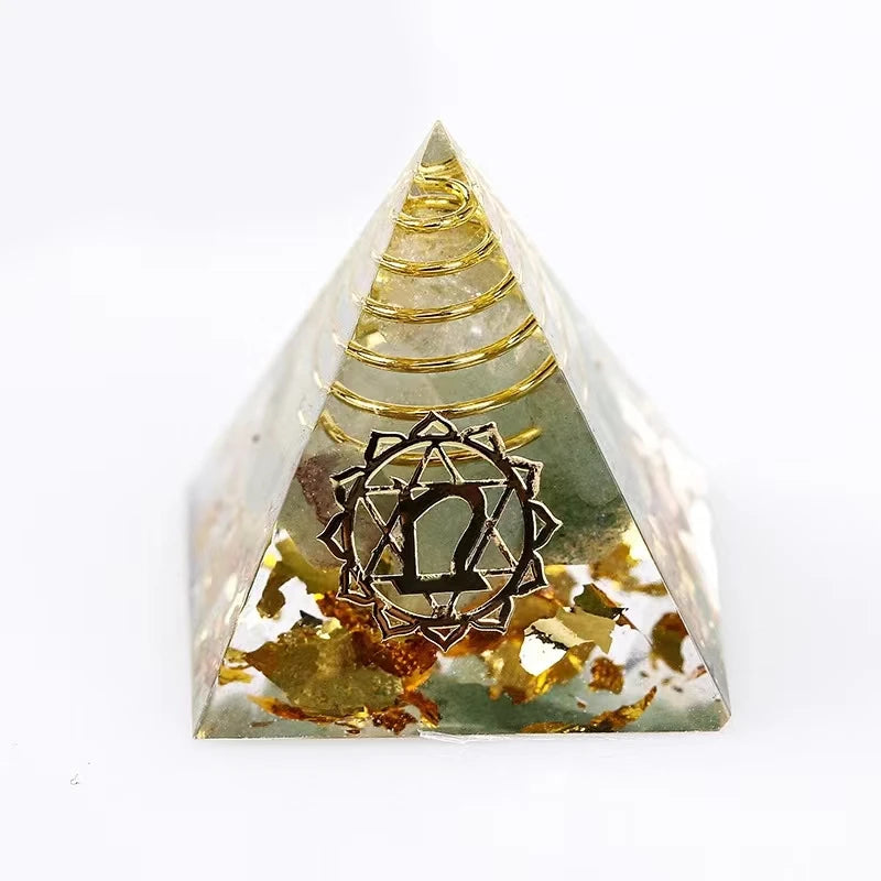 Crystal Pyramid Chakra Set