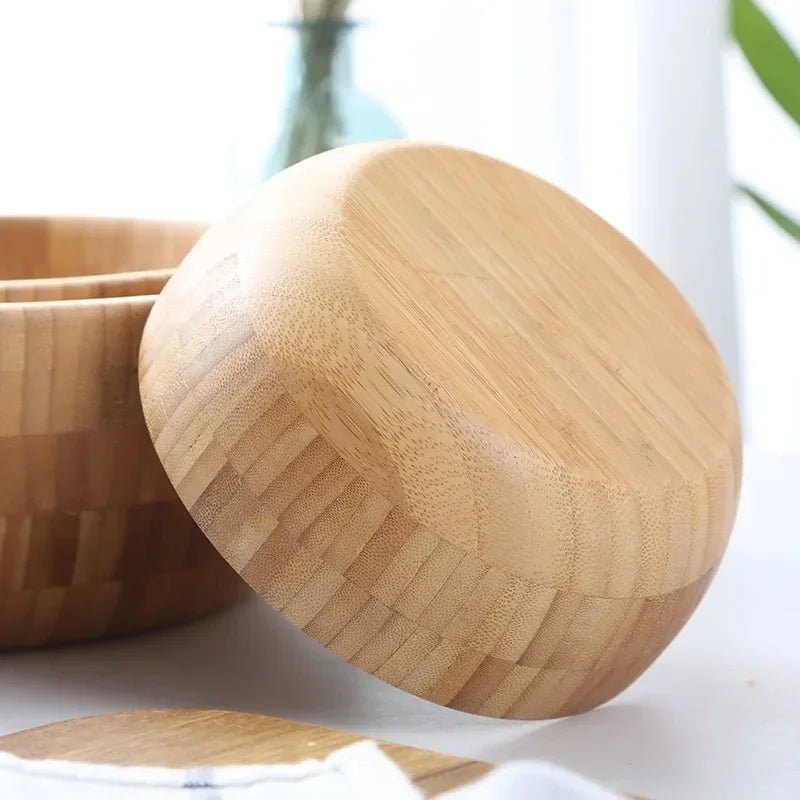 Natural Bamboo Mixing Bowl