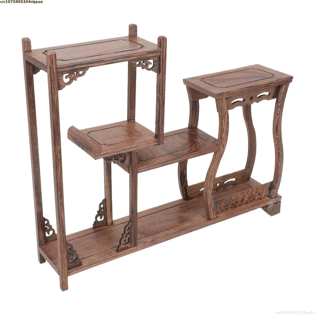 Natural Wood Display Stand