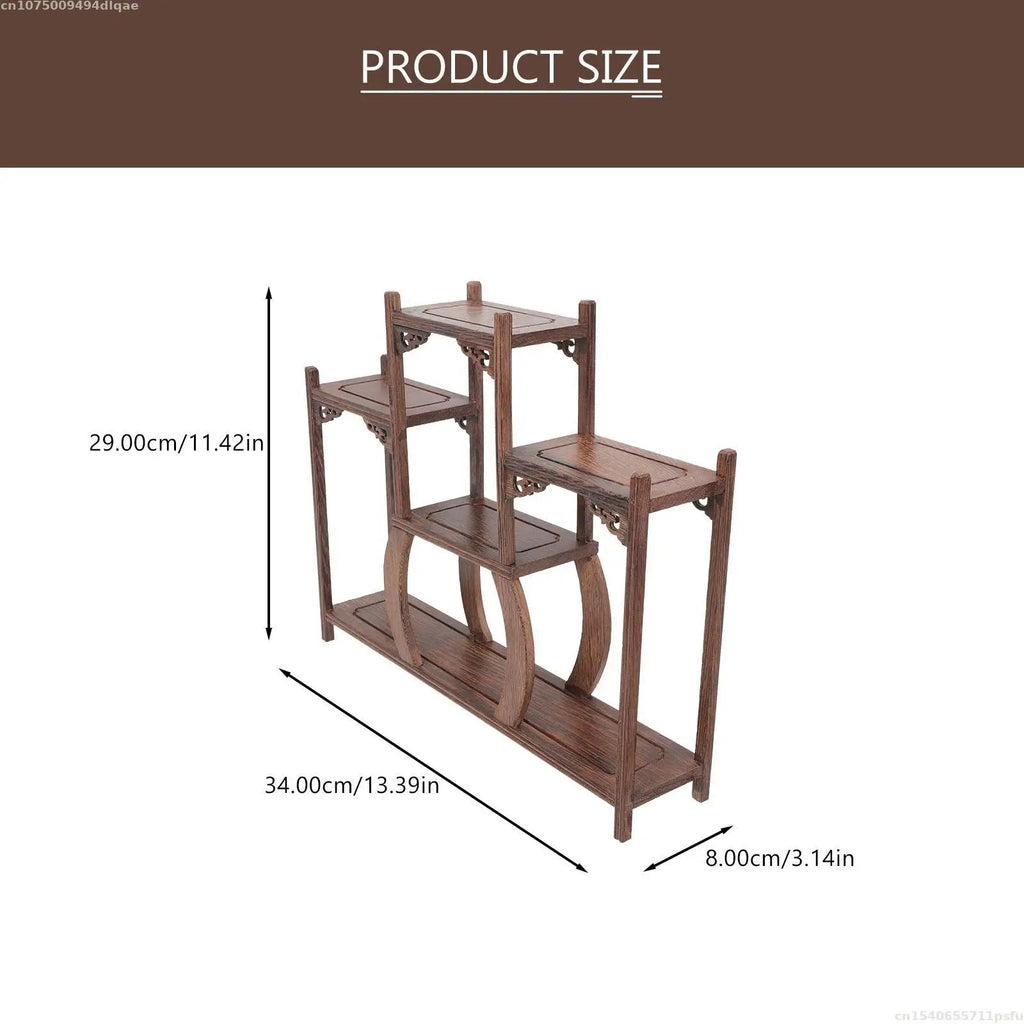 Natural Wood Display Stand