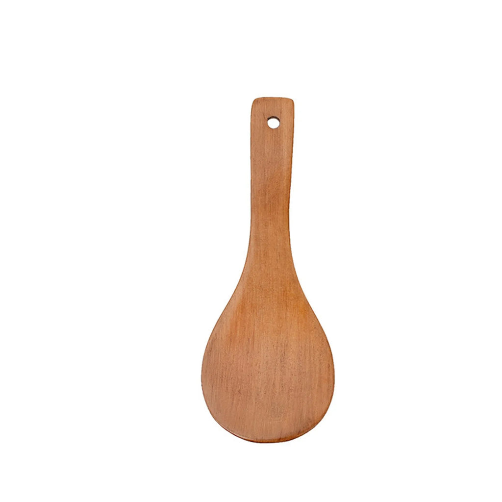 Natural Wood Cooking Spoon & Spatula