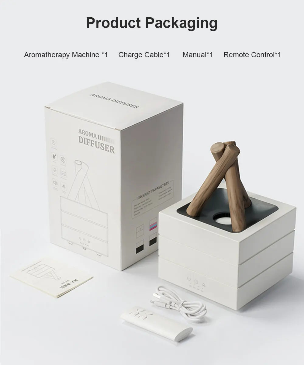 Flame Effect Aroma Diffuser