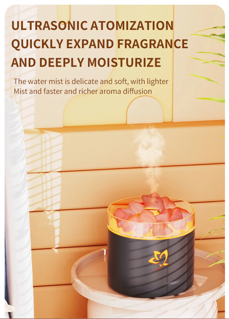 Crystal Salt Stone Aroma Diffuser