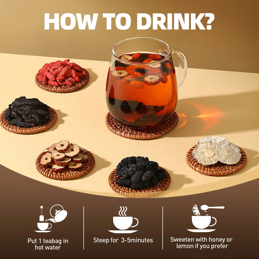 Ginseng Herbal Wellness Tea